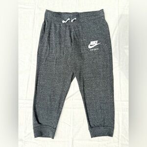 Women’s small Nike just do it Charcoal Joggers